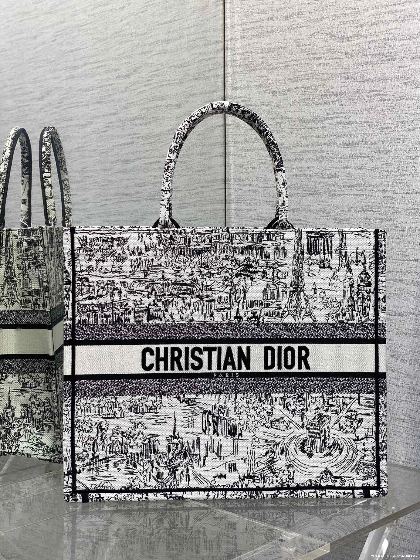 Tony Luxuries Large Book diro Tote-42*35*18.5cm 0815